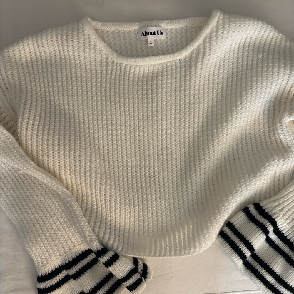 Women's White Sweater